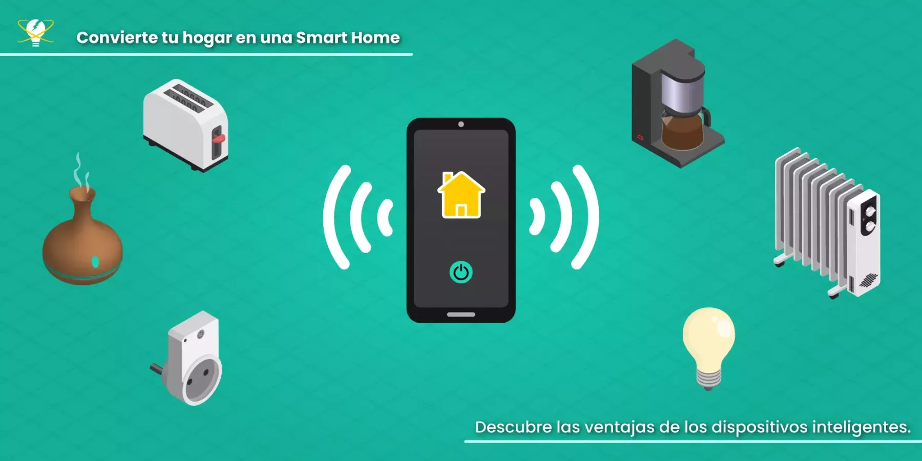 Convierte tu hogar en una Smart Home: descubre los dispositivos inteligente