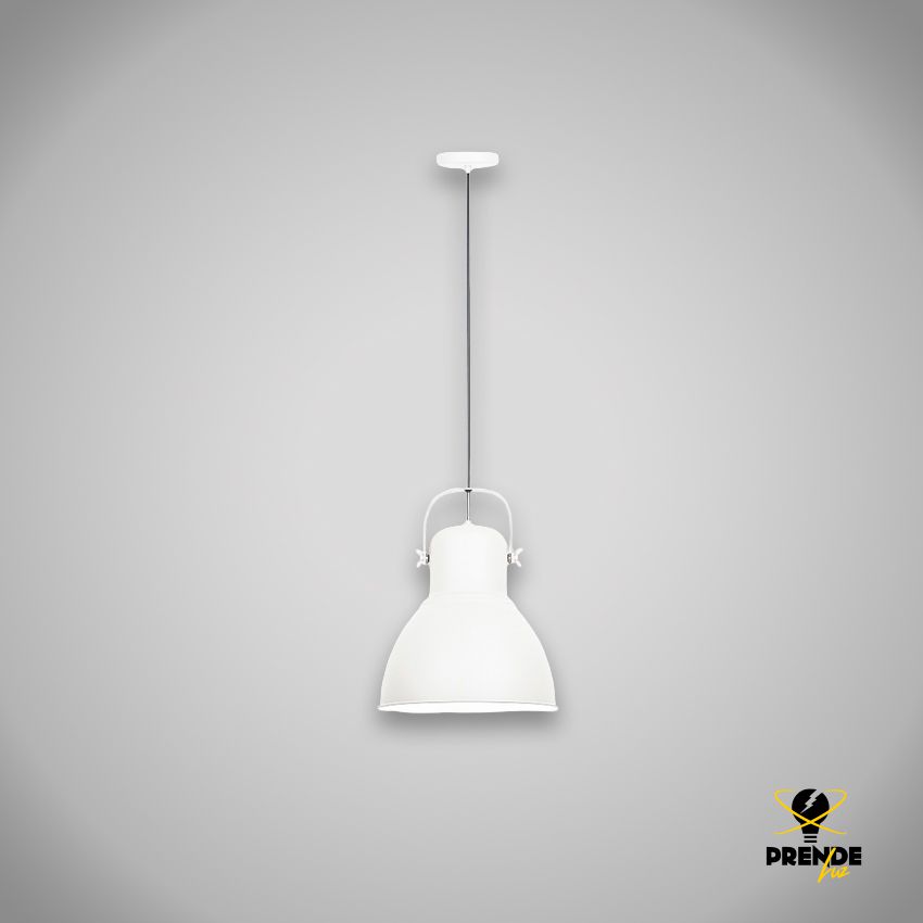 lámpara blanca diseño colgante