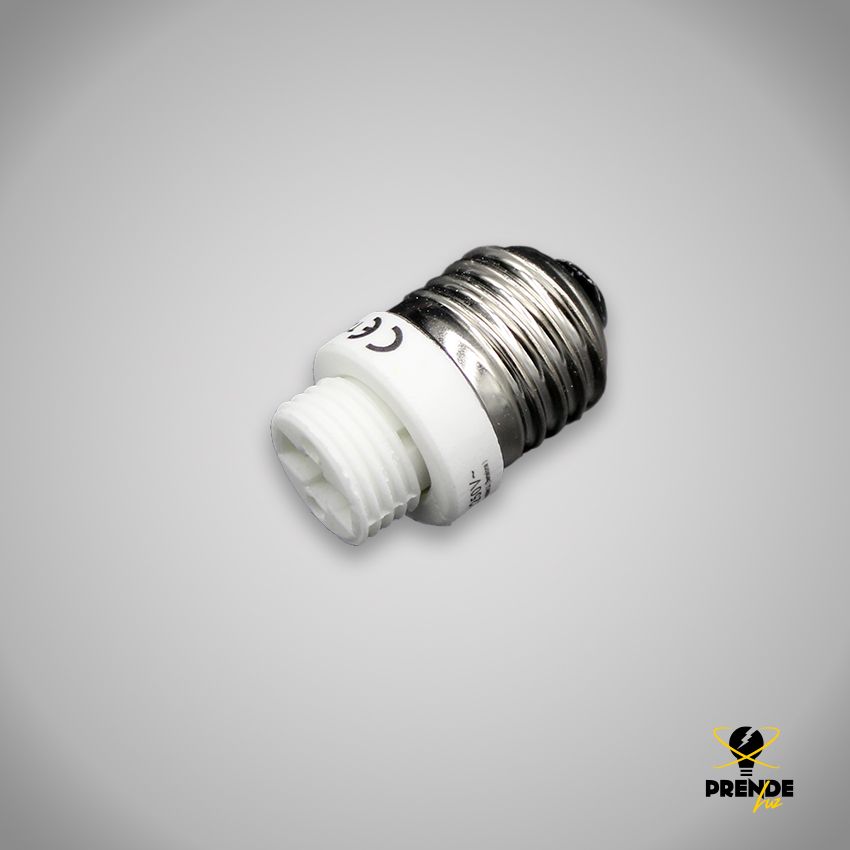 adapter for bulbs with E14 to E27 socket
