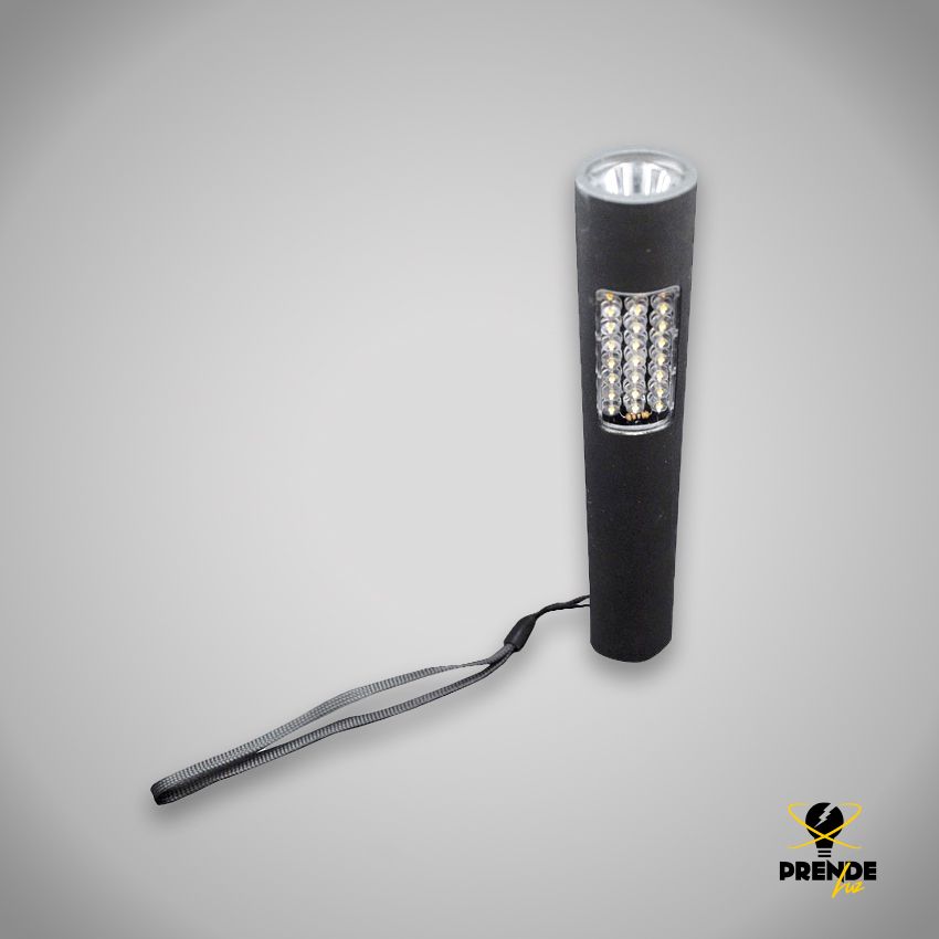 lED torch with front and side light