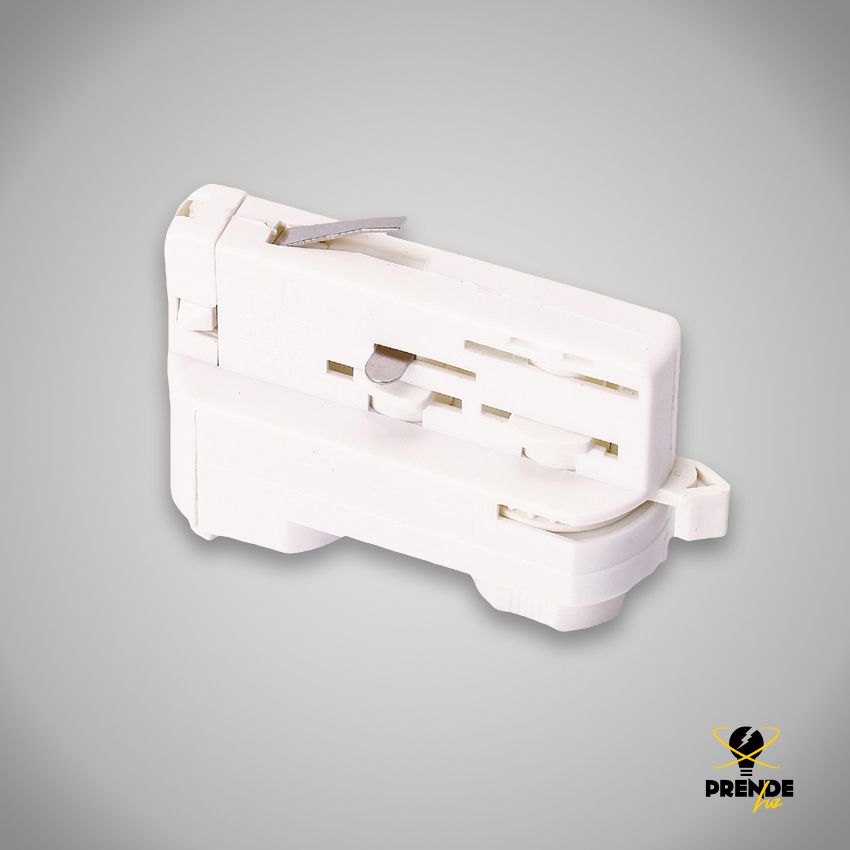 lED Track Adapter Connector White