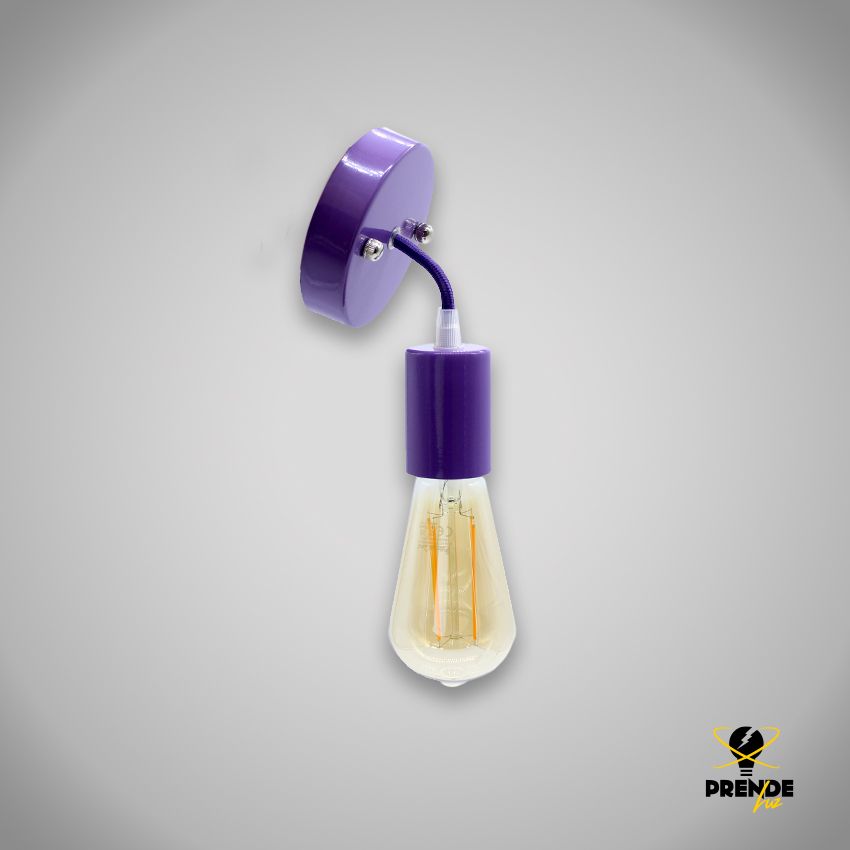 lampholder E27 pendant lamp (violet)