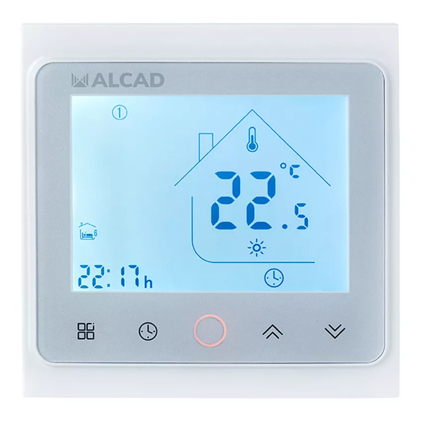 wireless smart boiler thermostat available for Android and iOS.