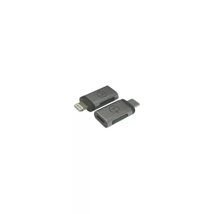 pack - 1 Lightning to Type-C Adapter and 1 Type-C to Lightning Adapter