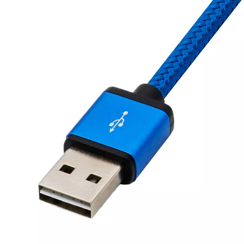 cable multi USB 2.0 carga+datos - conectores micro-USB y USB-C 1 m