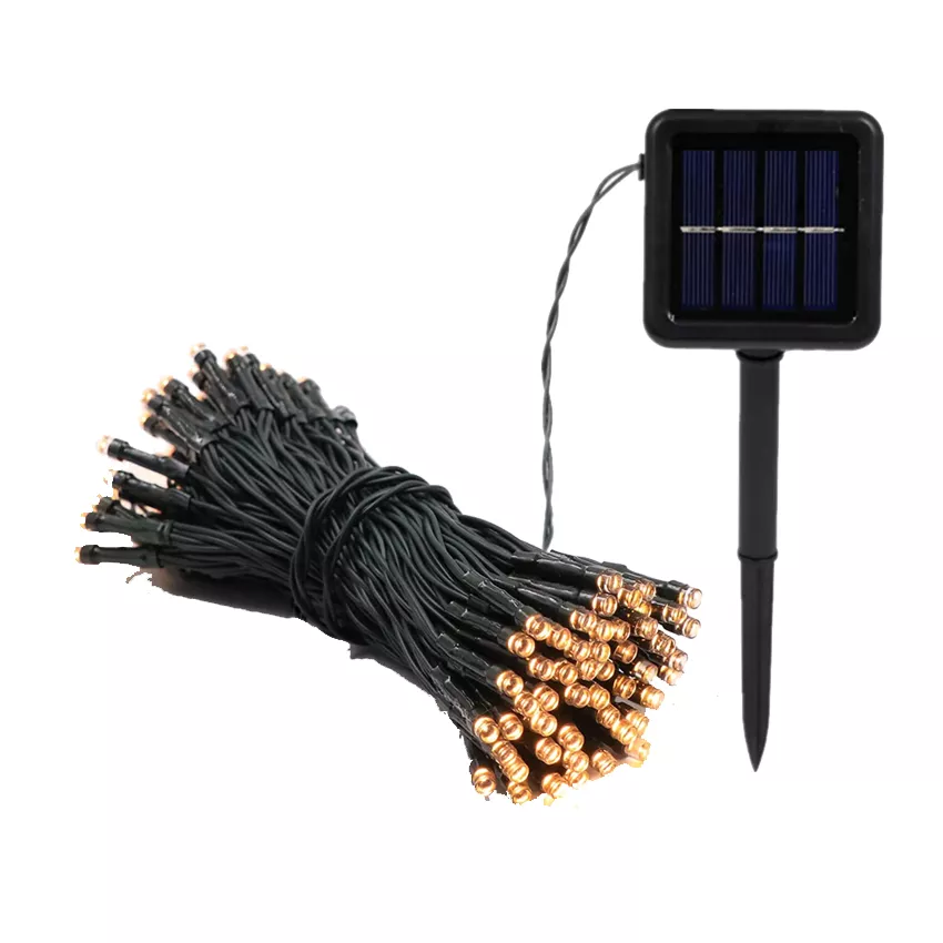 Guirnalda exterior bombilla solar micro led - ILUMINACIÓN LED SOLAR