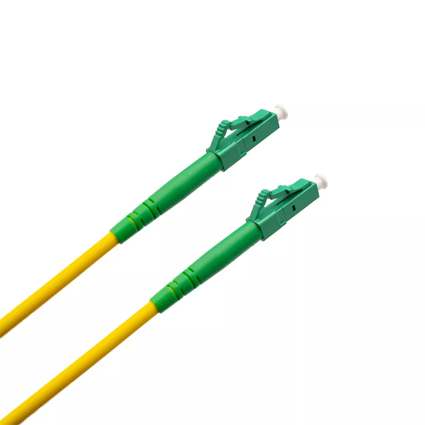 lC/APC to LC/APC Singlemode Simplex Fiber Optic Cable 5m