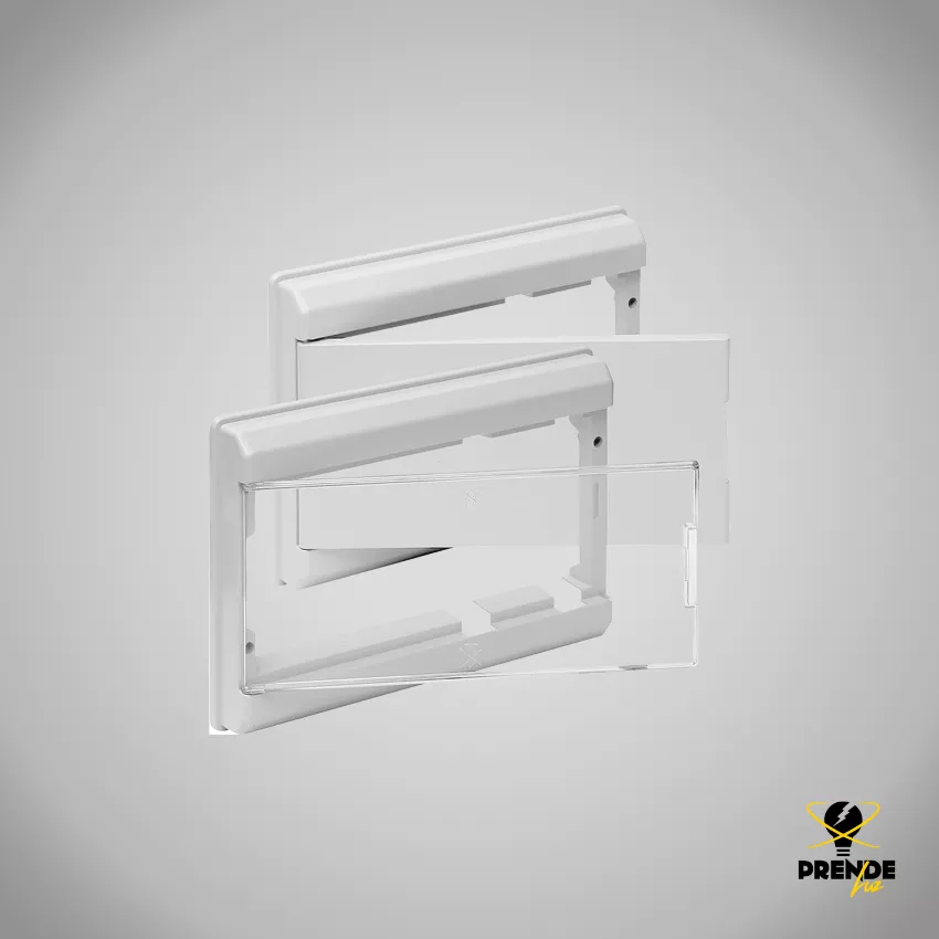 frame and door for distribution box, ivory 
