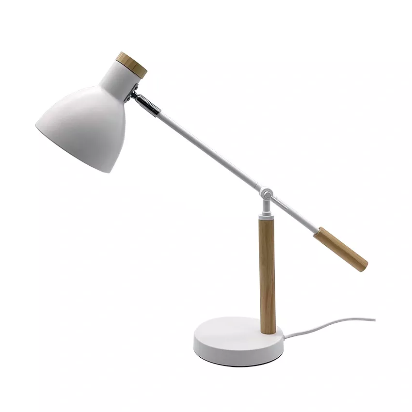 white flexo lamp BIEL 1xE27 series 