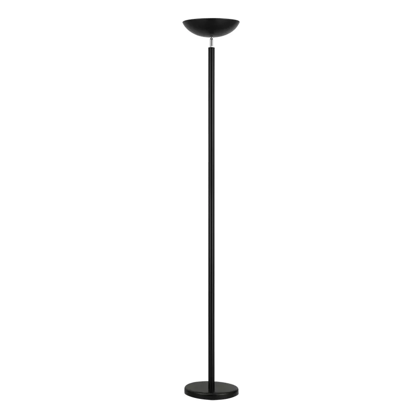 matte black floor lamp LUYTEN series 2 lamp holders E27