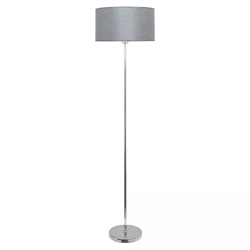 floor lamp silver color Axel series SILVER PLATA 1xE27 