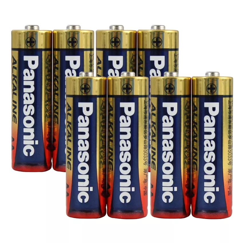 blister pack of 8 AA/LR6 batteries